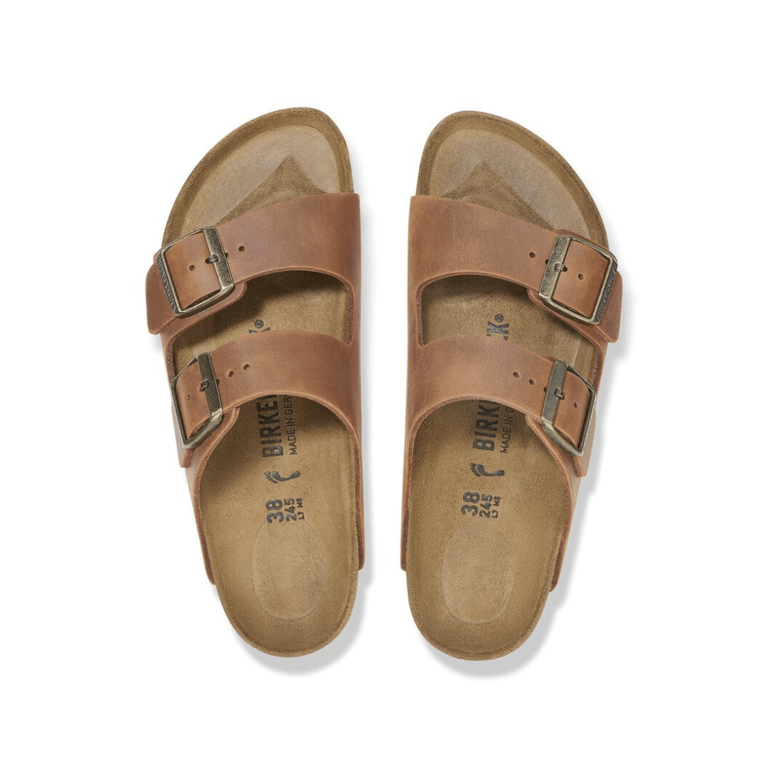 Sandália Birkenstock Arizona Cognac