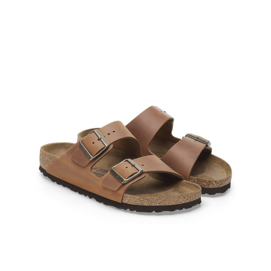 Sandália Birkenstock Arizona Cognac