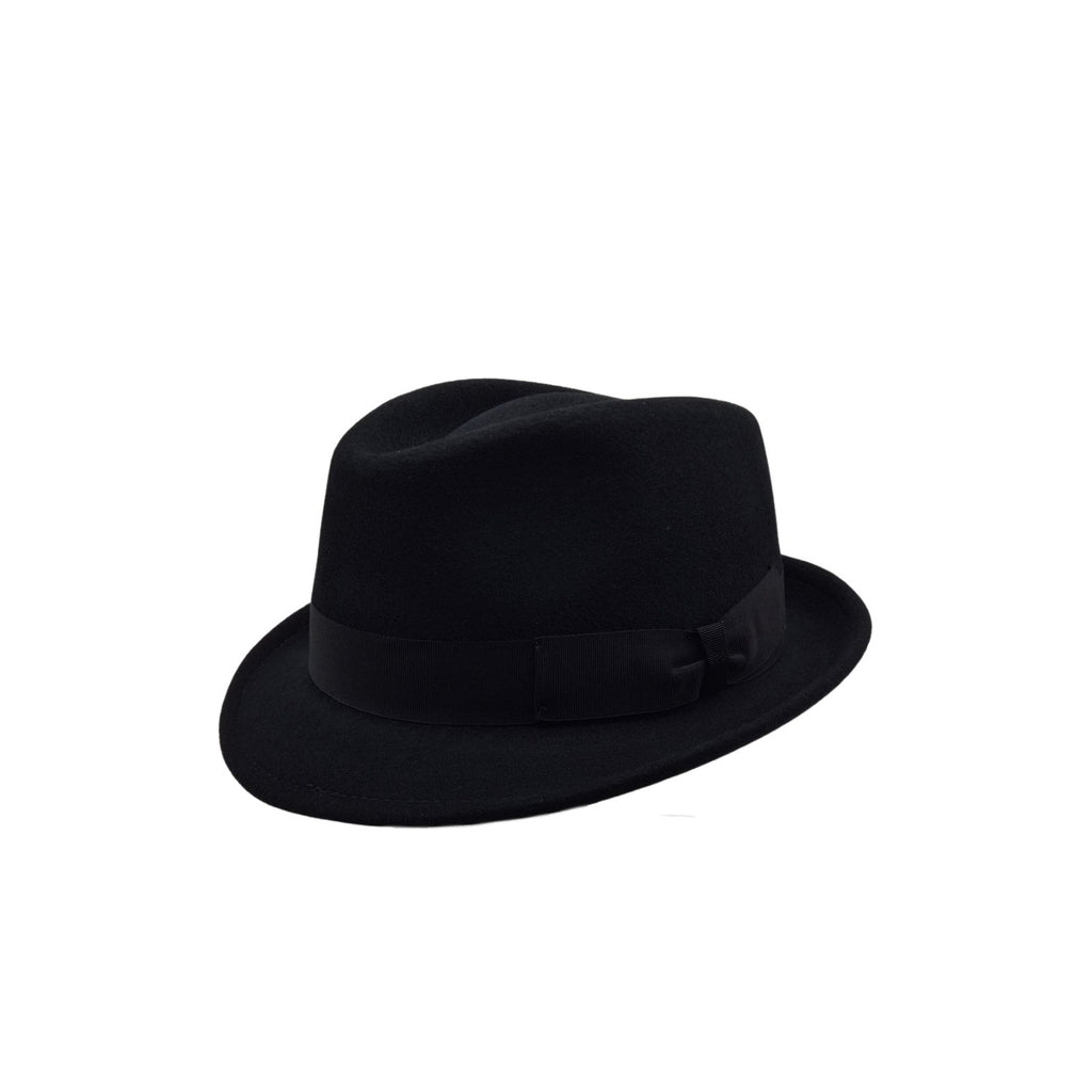 Chapéu Trilby em feltro de lã Crushable