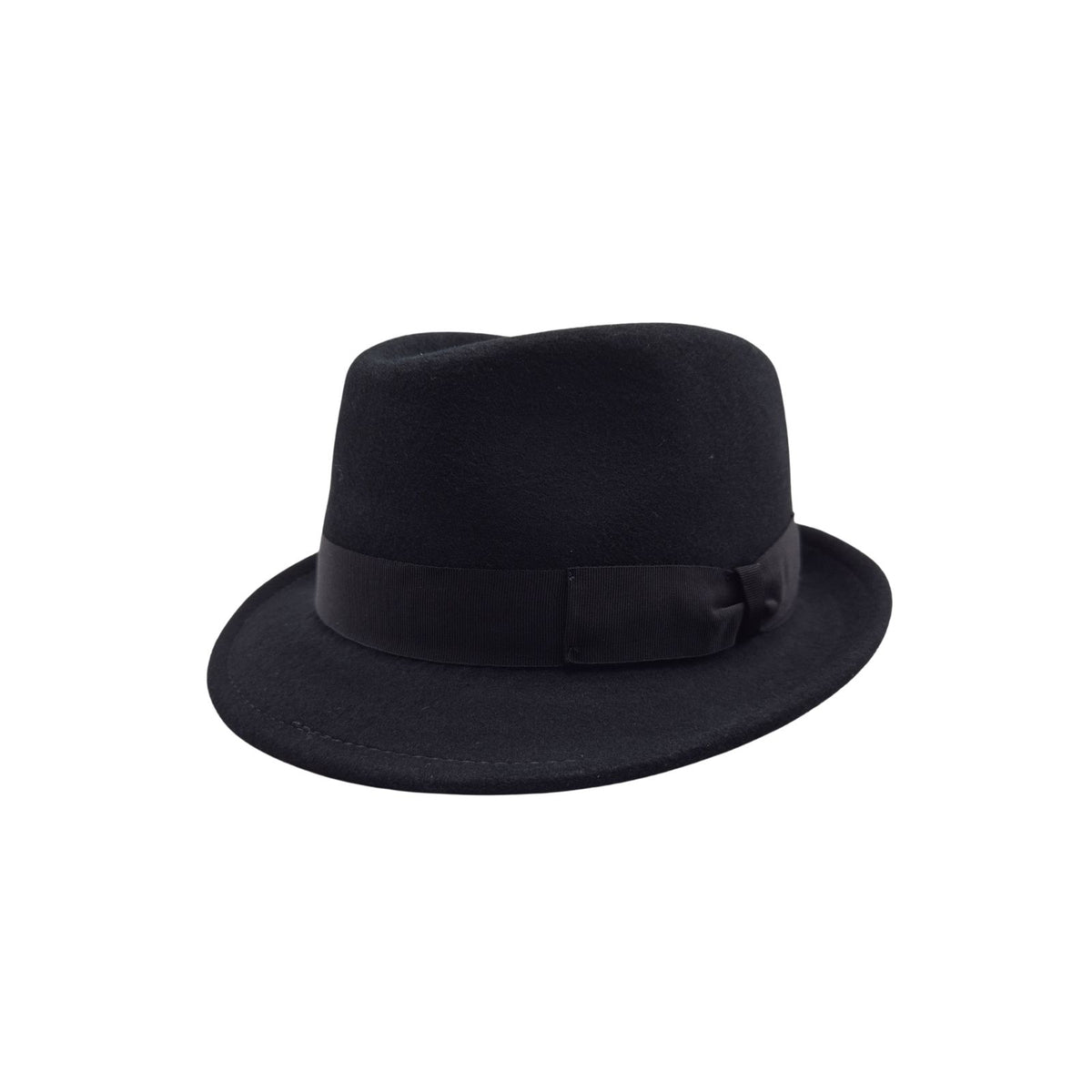 Chapéu Trilby em feltro de lã Crushable