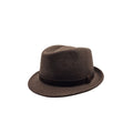 Chapéu Trilby em feltro de lã Crushable