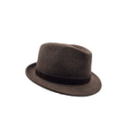 Chapéu Trilby em feltro de lã Crushable