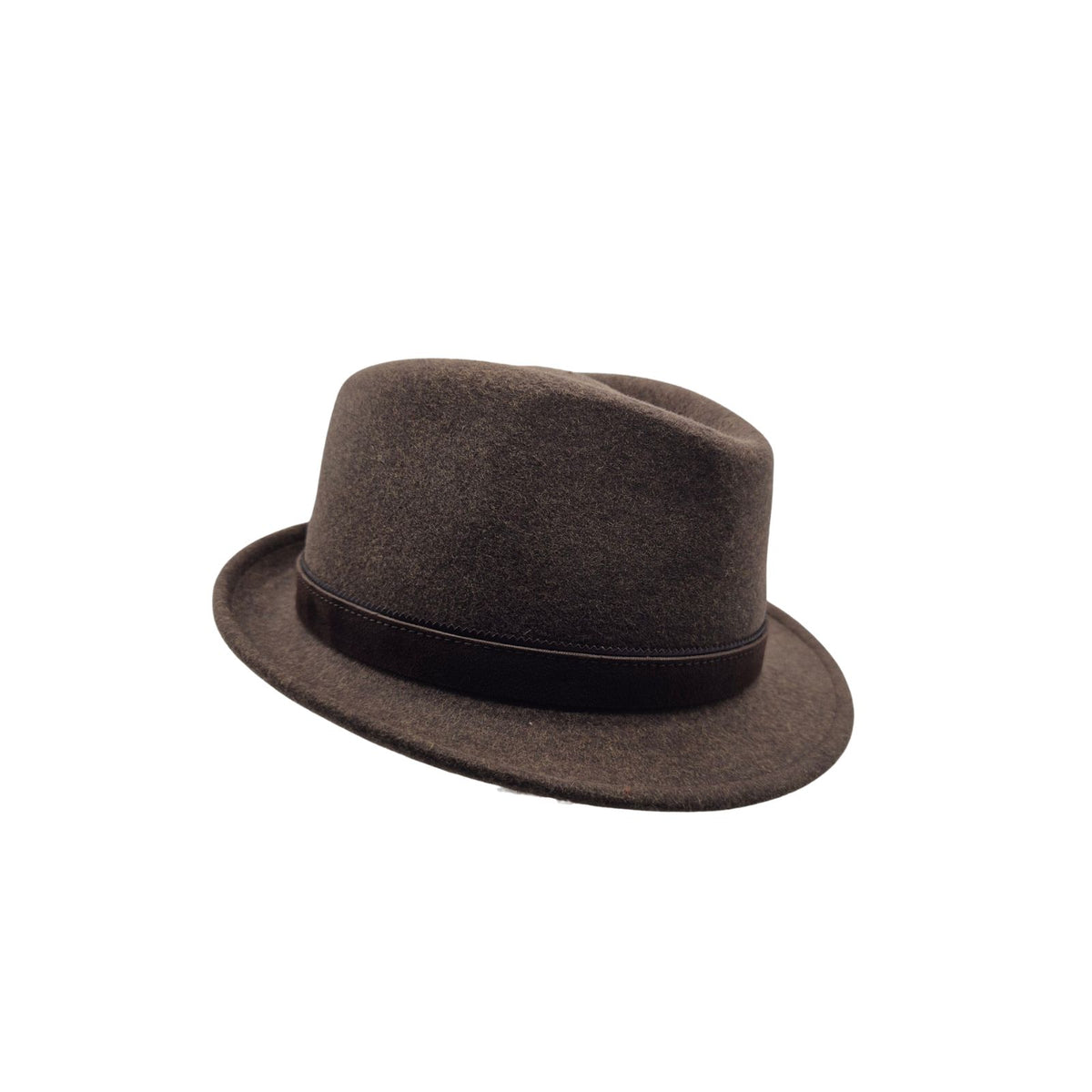 Chapéu Trilby em feltro de lã Crushable