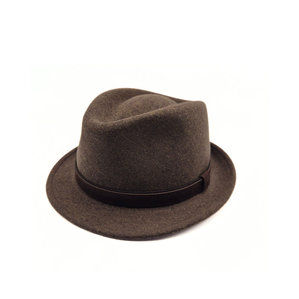 Chapéu Trilby em feltro de lã Crushable