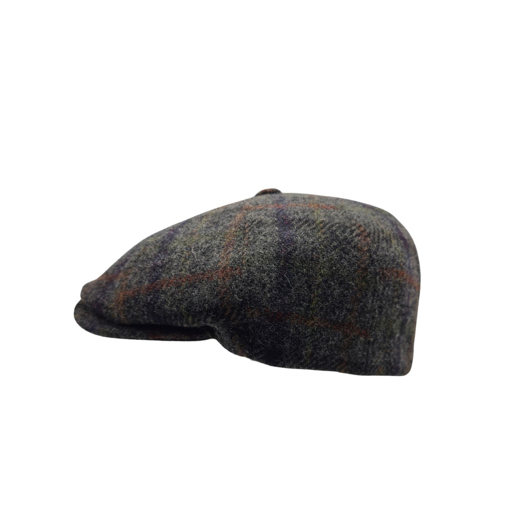 Boné Hat Club Newsboy Harris Tweed