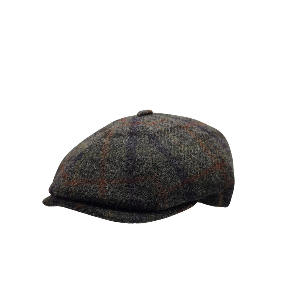 Boné Hat Club Newsboy Harris Tweed