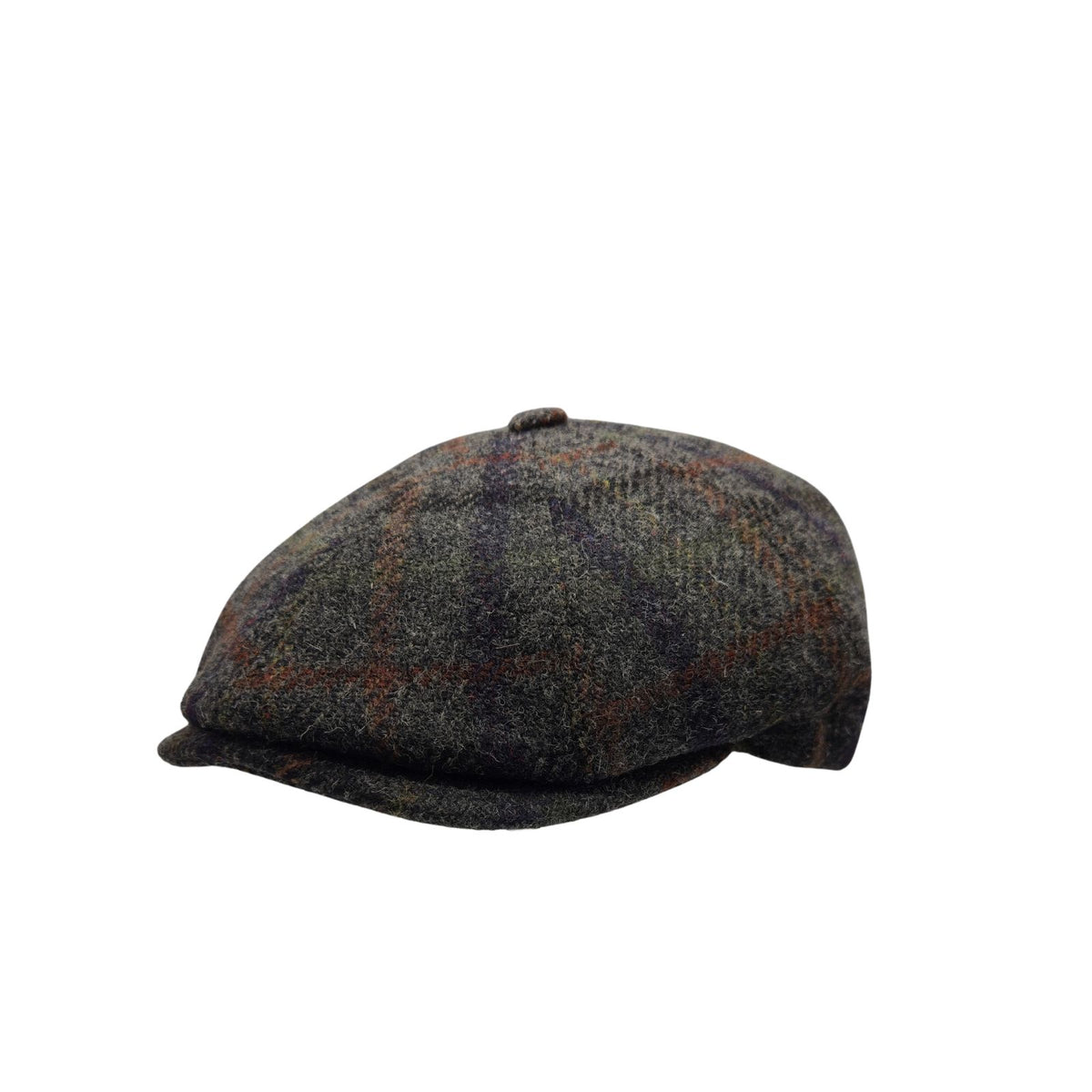 Boné Hat Club Newsboy Harris Tweed