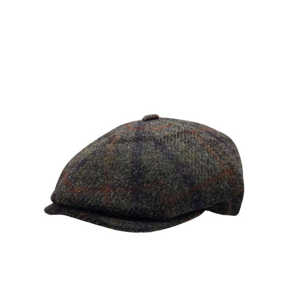Boné Hat Club Newsboy Harris Tweed