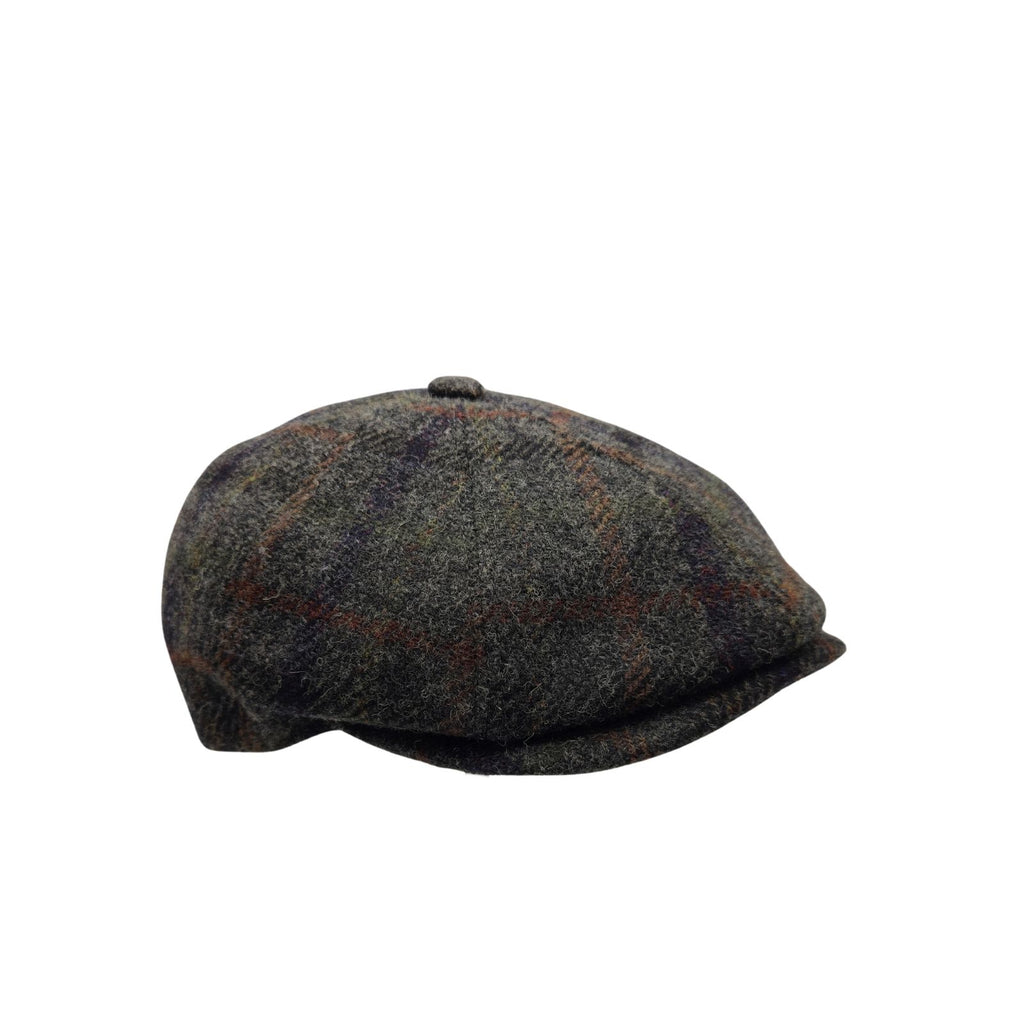 Boné Hat Club Newsboy Harris Tweed