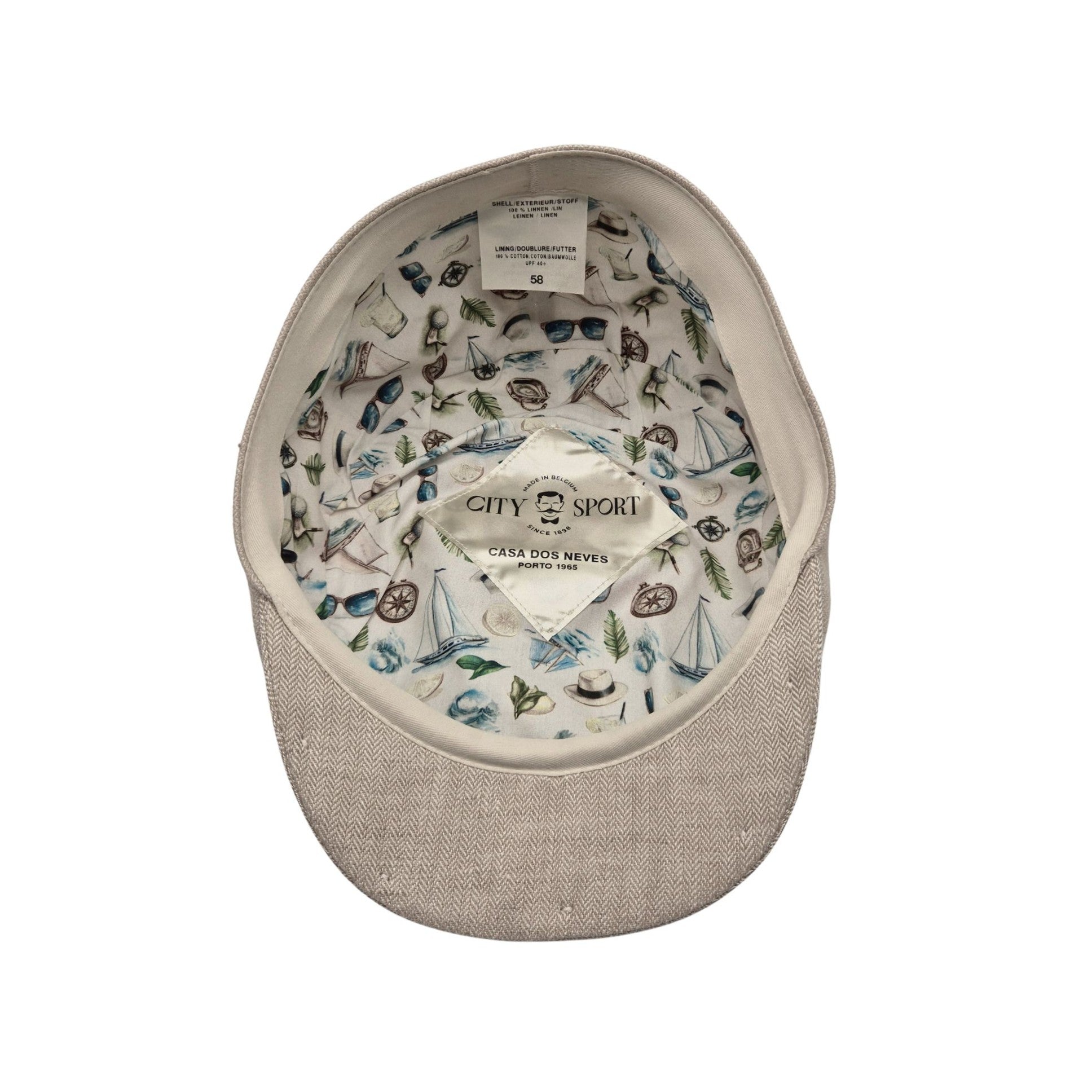 Boné City Sport Flat cap