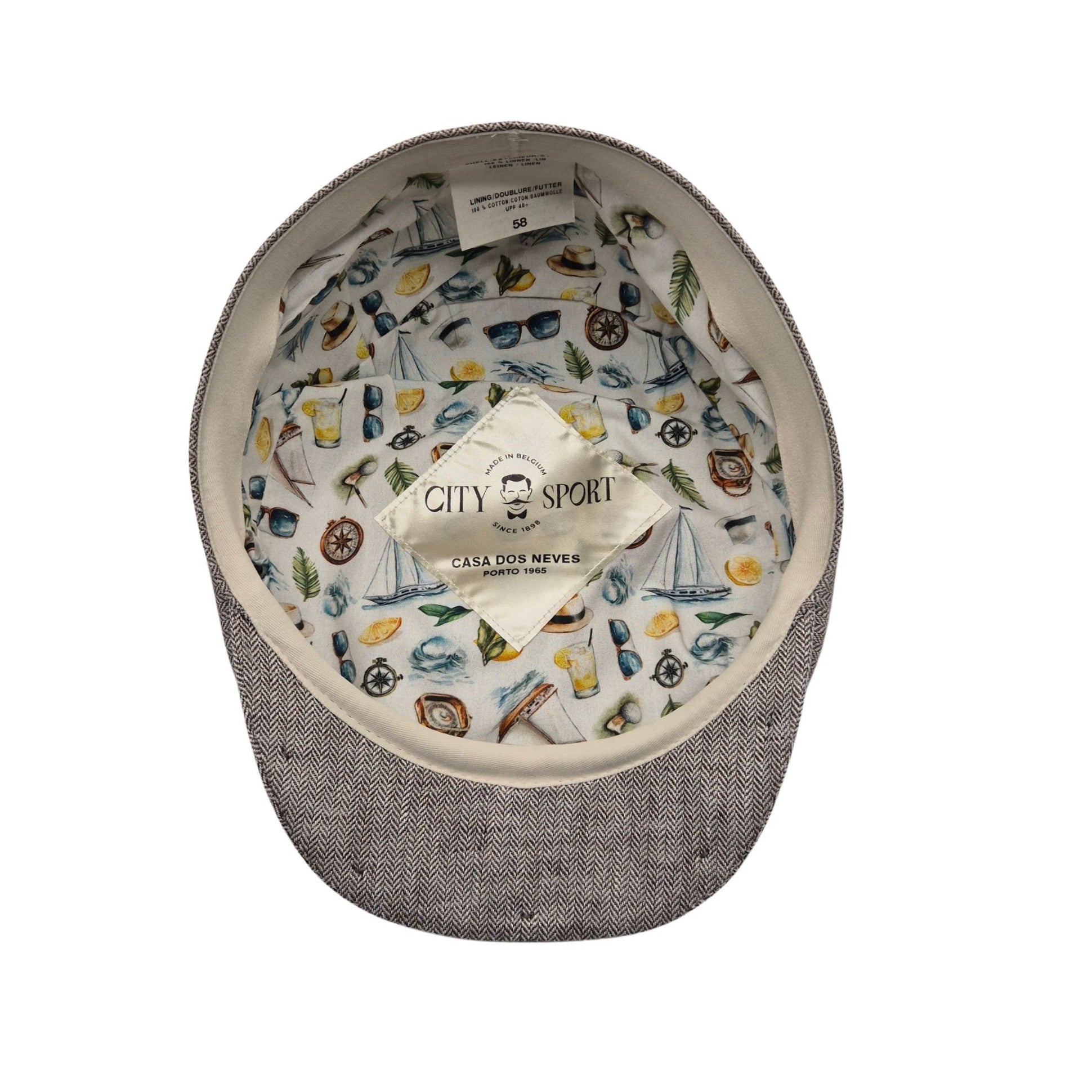 Boné City Sport Flat cap