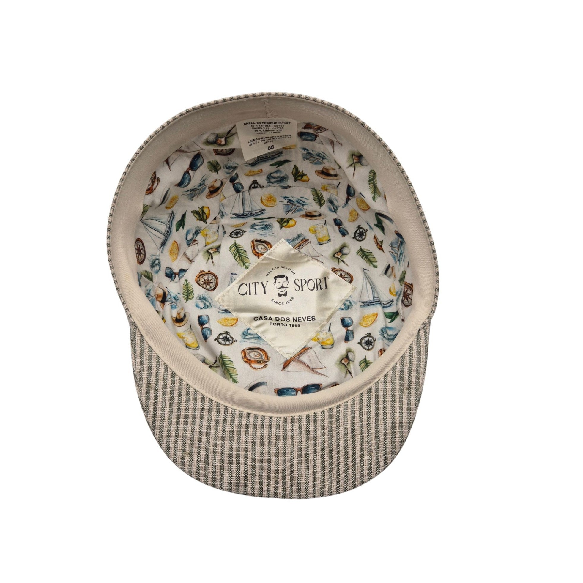 Boné City Sport Flat cap