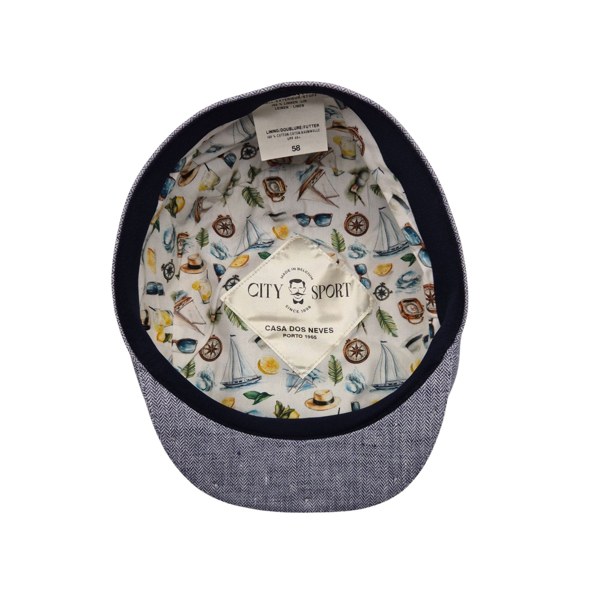 Boné City Sport Flat cap
