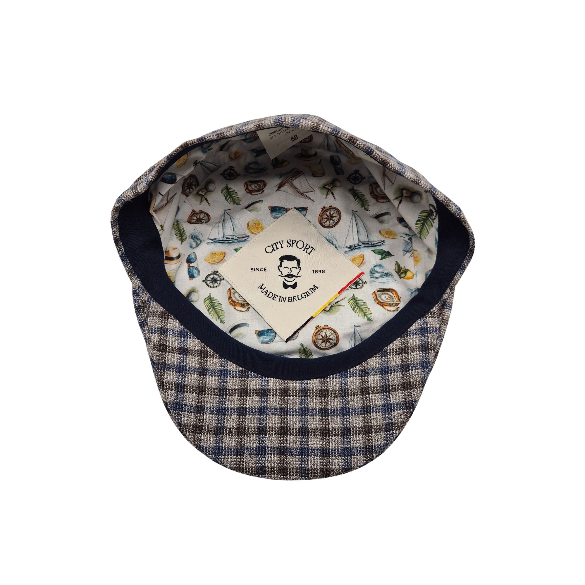Boné City Sport Flat cap
