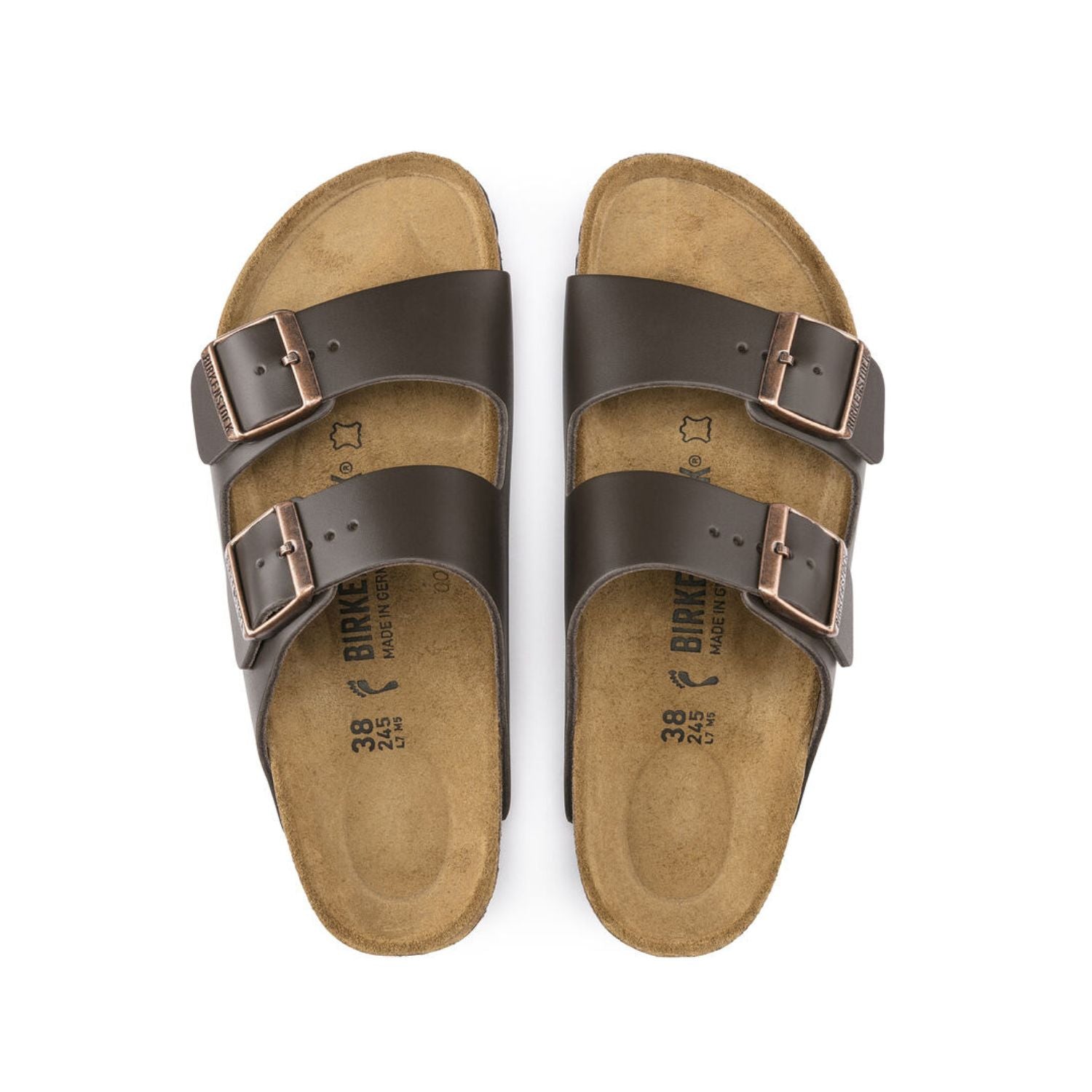 Sandália Birkenstock Arizona Natural Leather