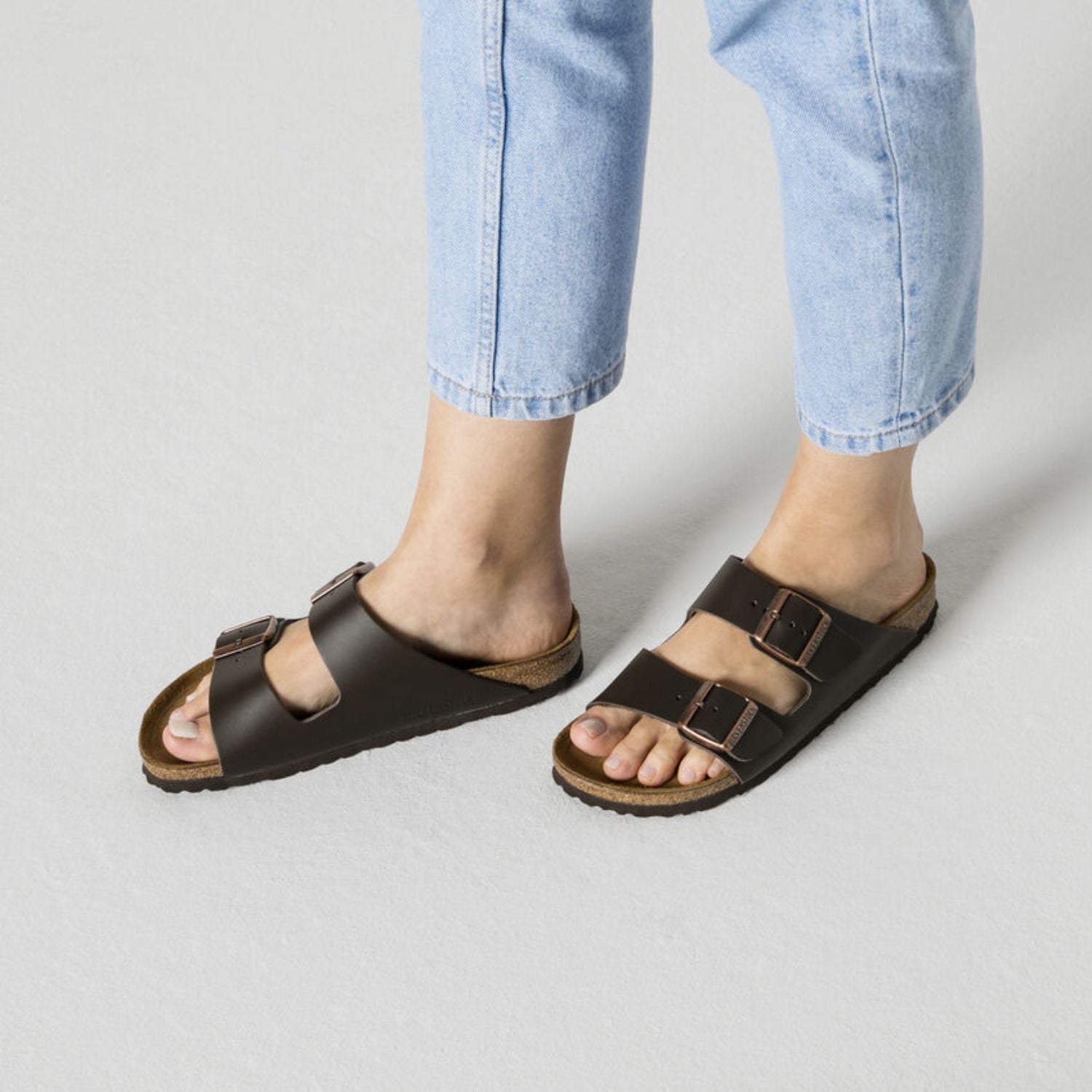 Sandália Birkenstock Arizona Natural Leather