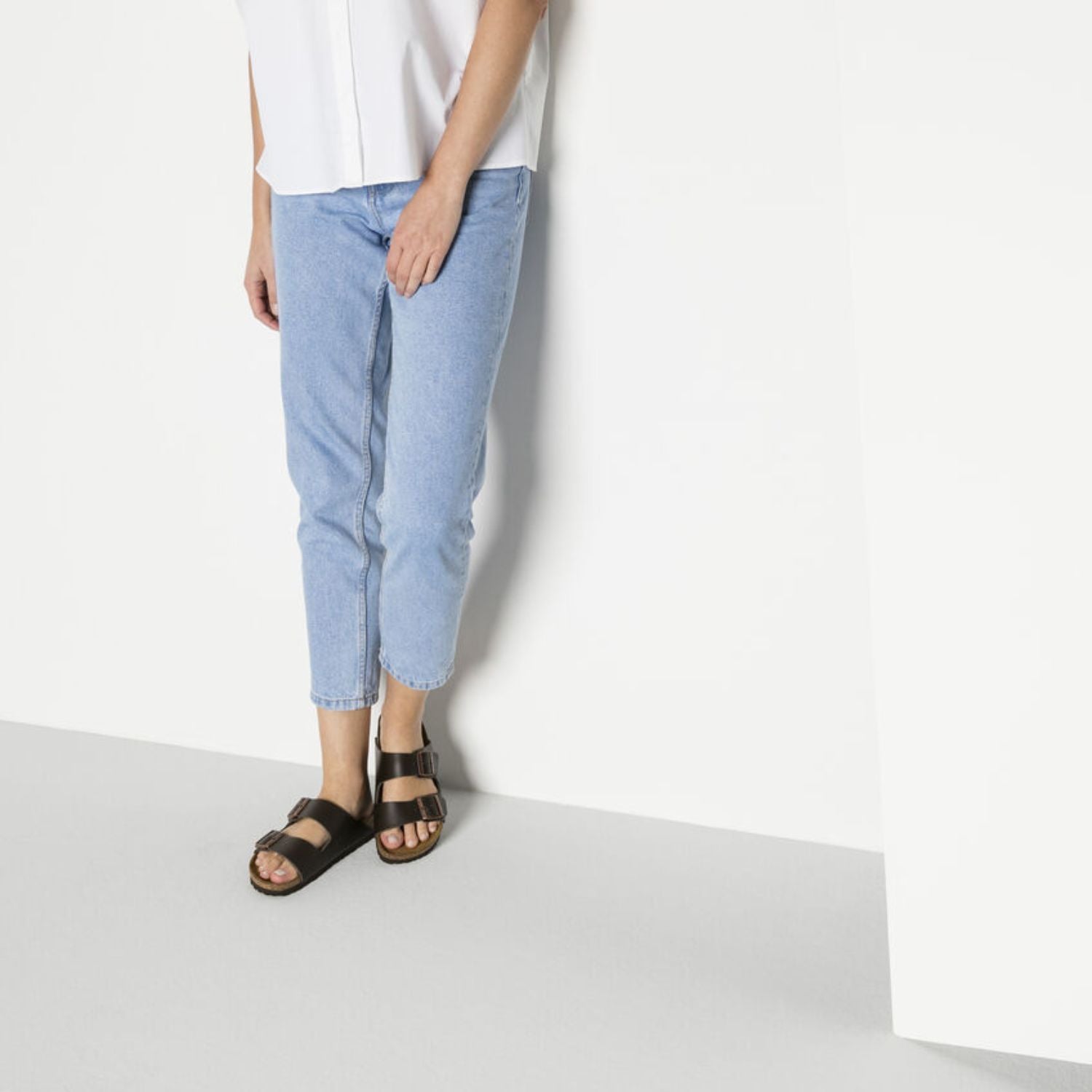 Sandália Birkenstock Arizona Natural Leather