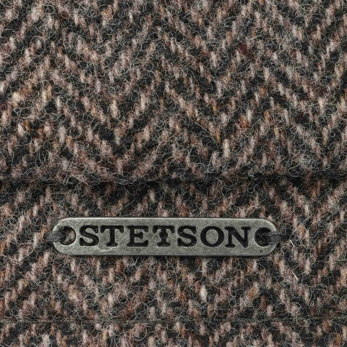 Boné Stetson Hatteras Lã Herringbone