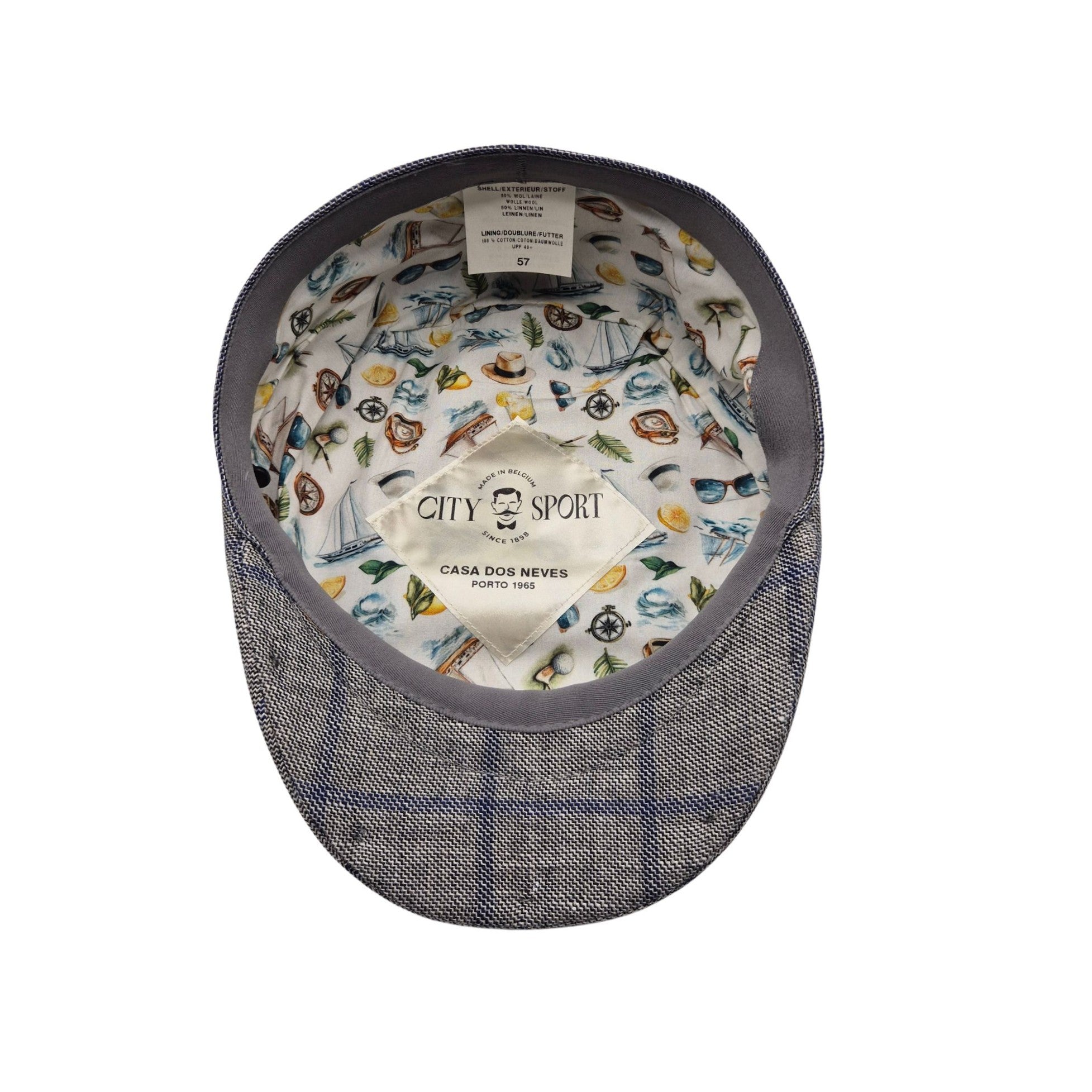 Boné City Sport Flat cap