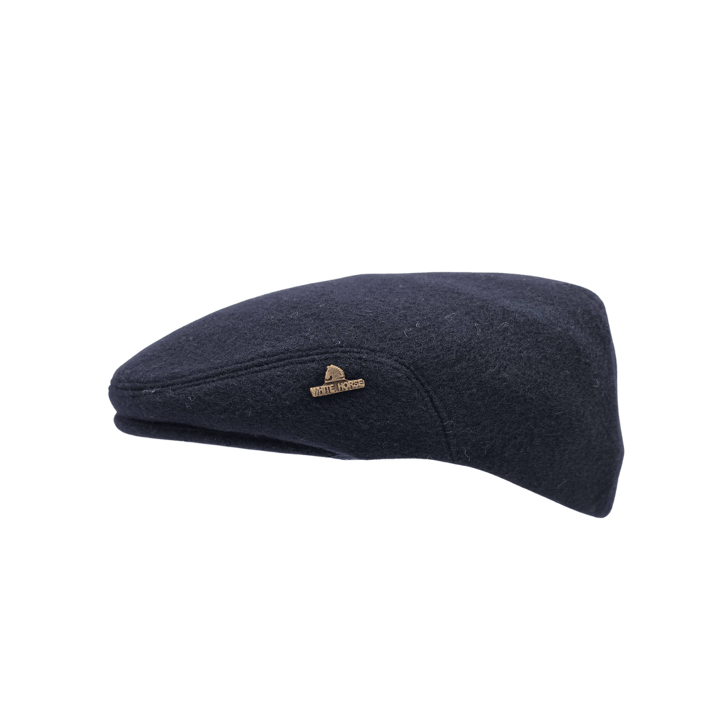 Boné White Horse Flat cap Lã
