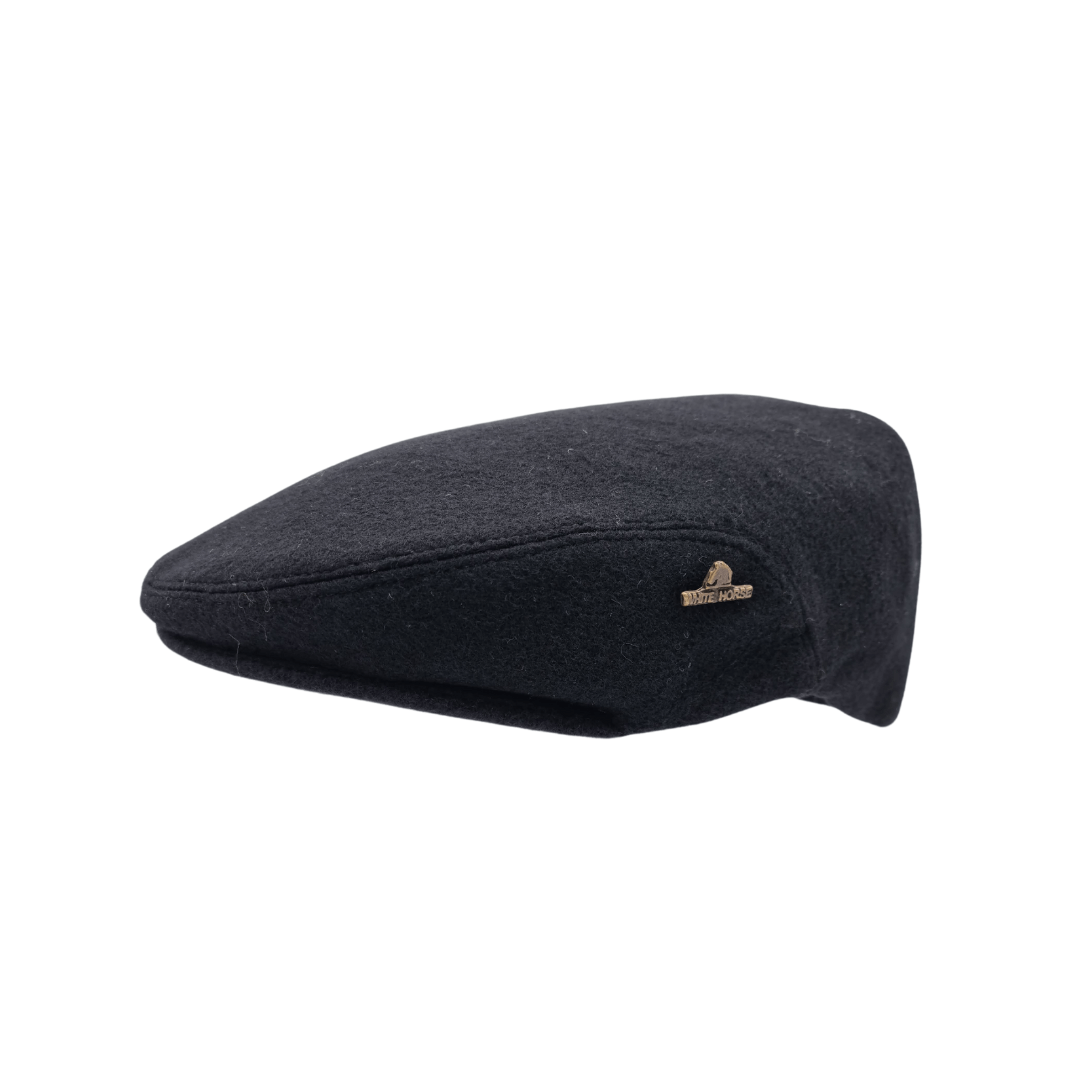 Boné White Horse Flat cap Lã
