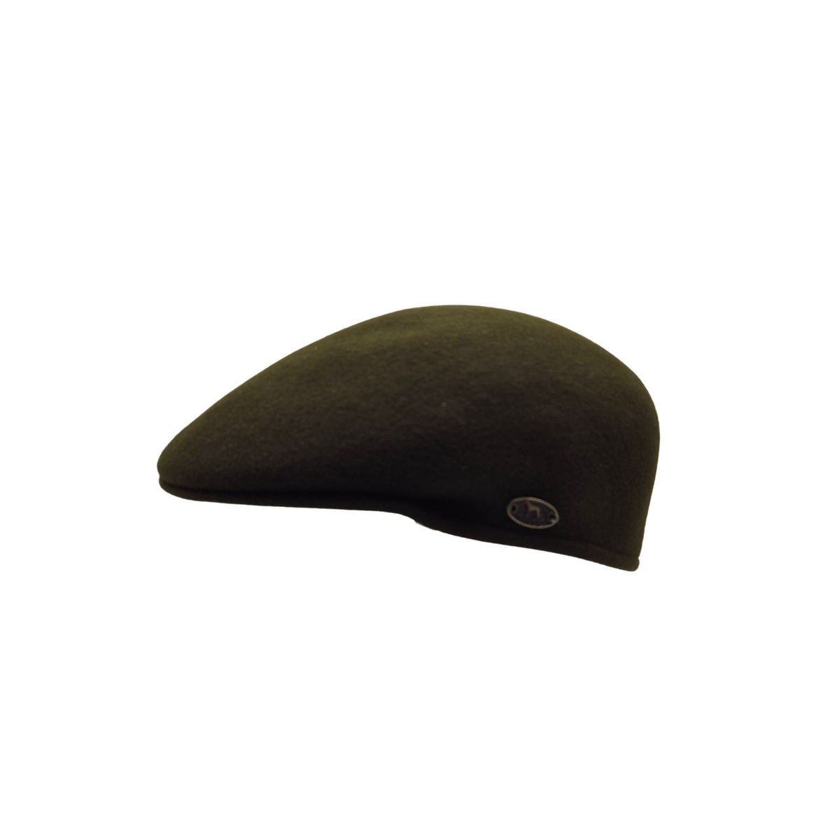 Boné Galgo Flat Cap feltro de lã
