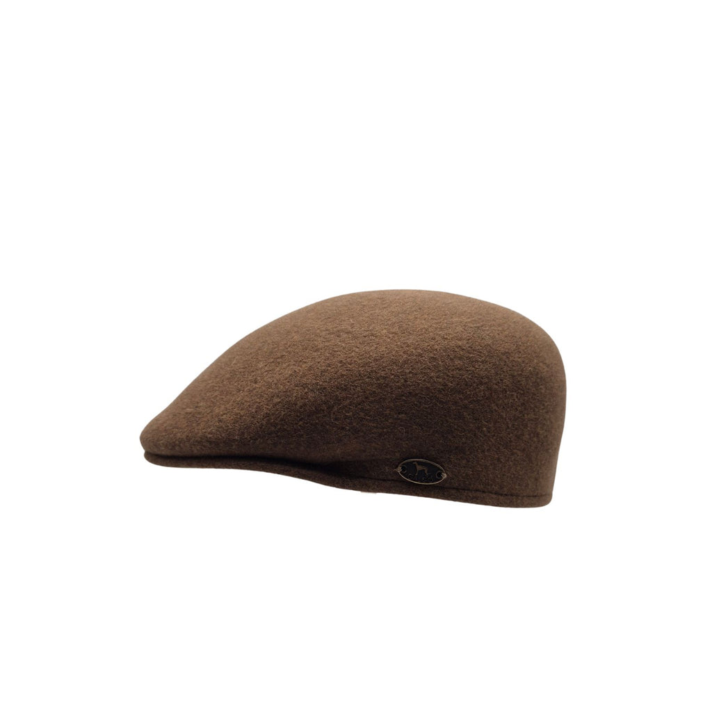 Boné Galgo Flat Cap feltro de lã