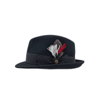 Chapéu City Sport Trilby feltro lã