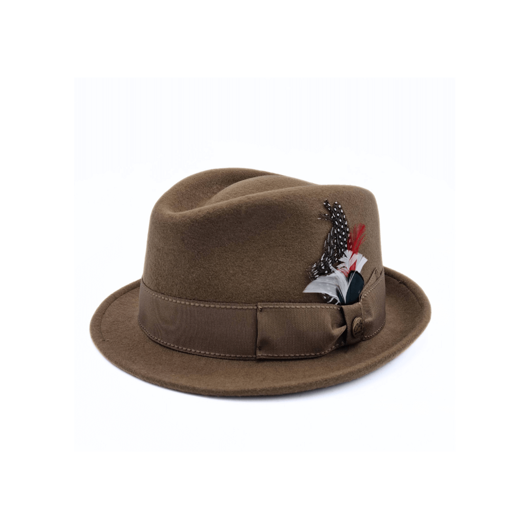 Chapéu City Sport Trilby feltro lã
